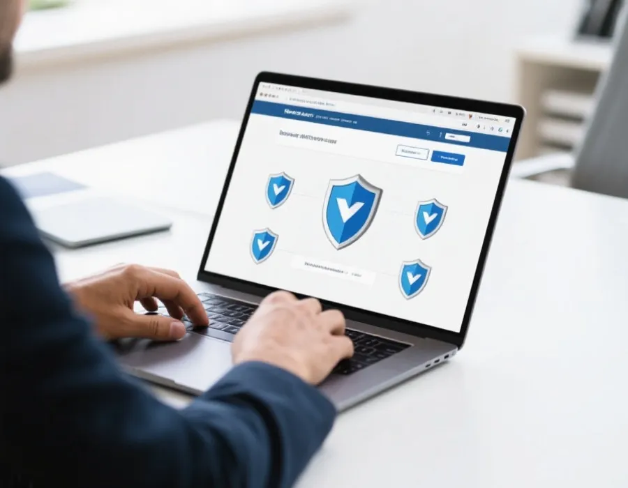 安全核验流程示意